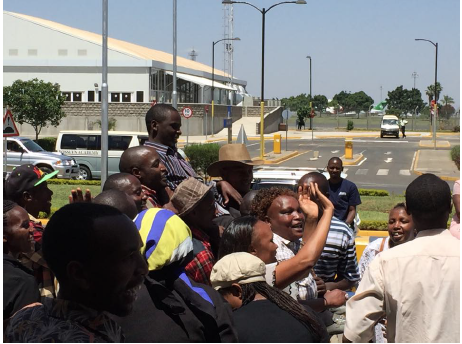 Kenyan Hostage Returns Home. Photo: OBP/UNODC HSP Kenyan Hostage Returns Home. Photo: OBP/UNODC HSP