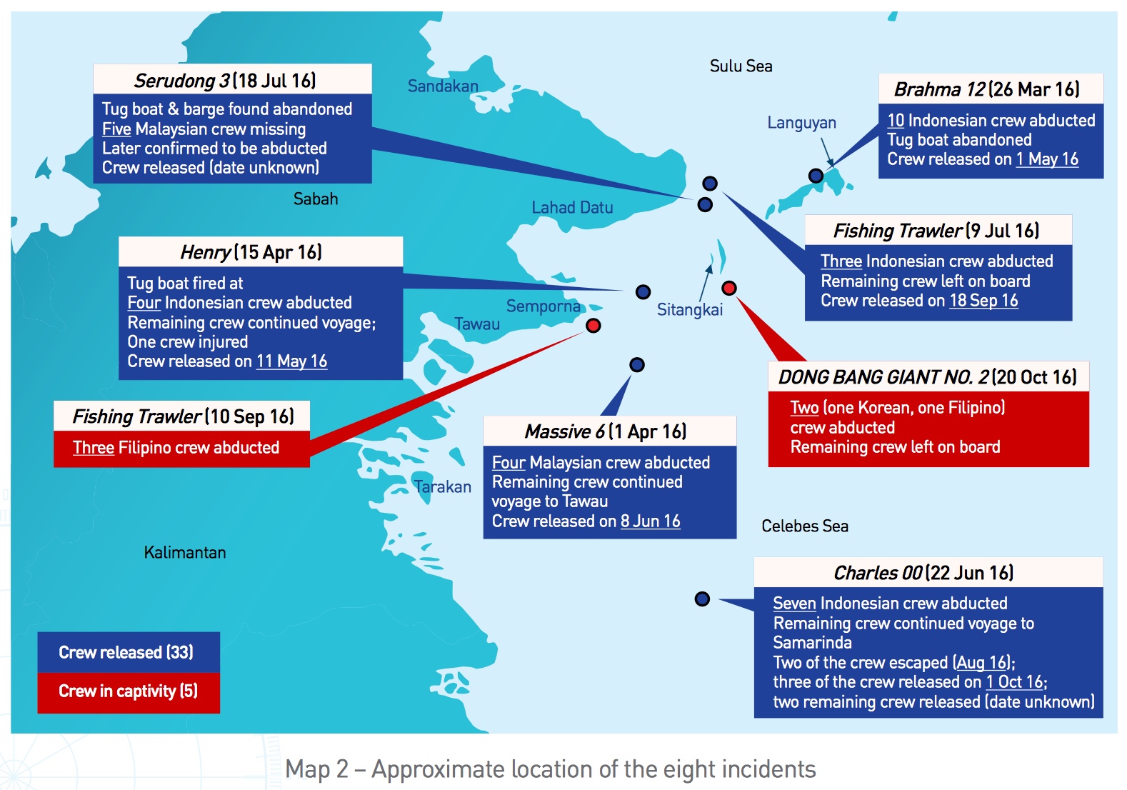 Incident Map 2. Image: ReCAAP ISC Incident Map 2. Image: ReCAAP ISC
