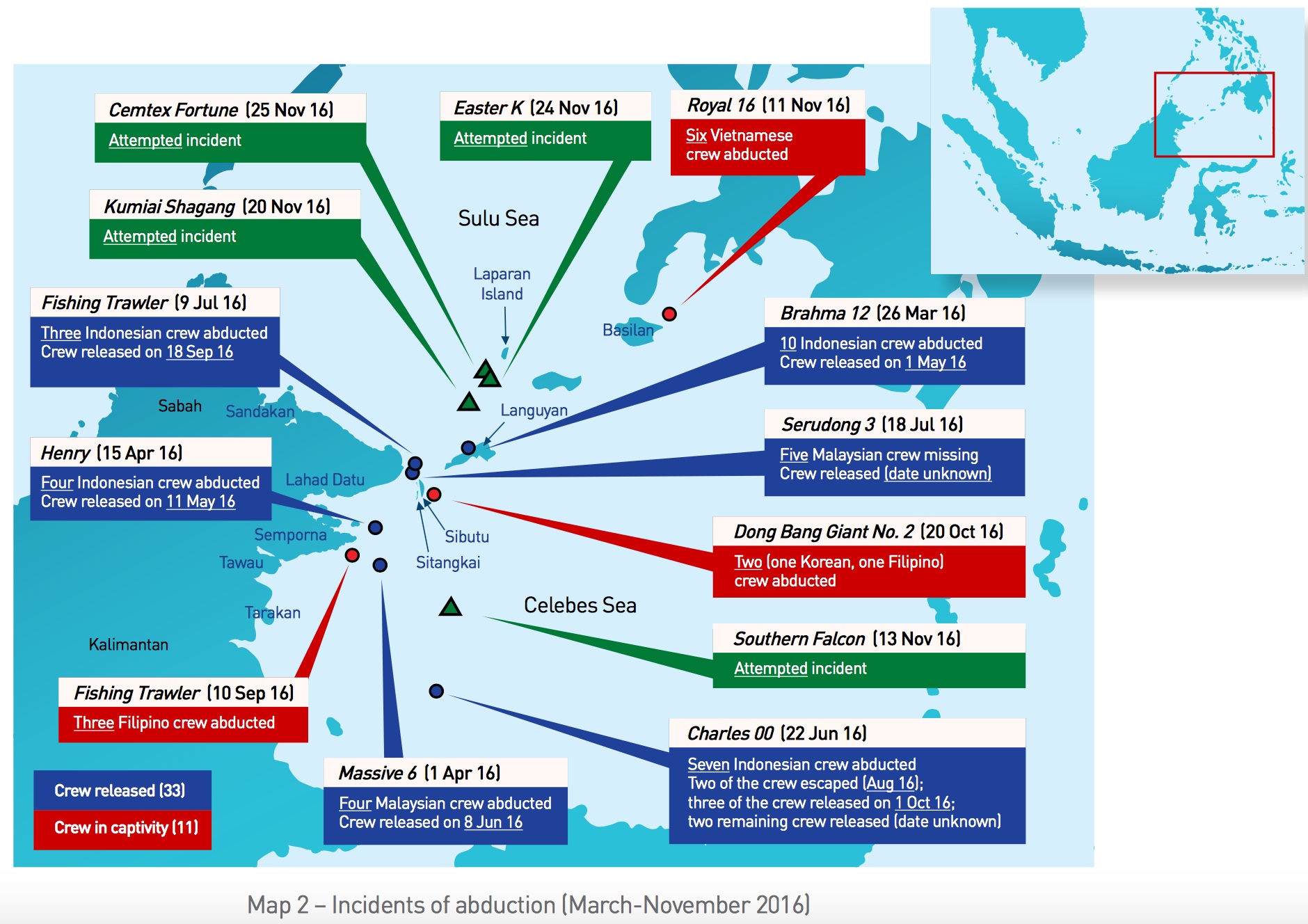 Latest Modus Operandi Perpetrators; Map - ReCAAP ISC Latest Modus Operandi Perpetrators; Map - ReCAAP ISC