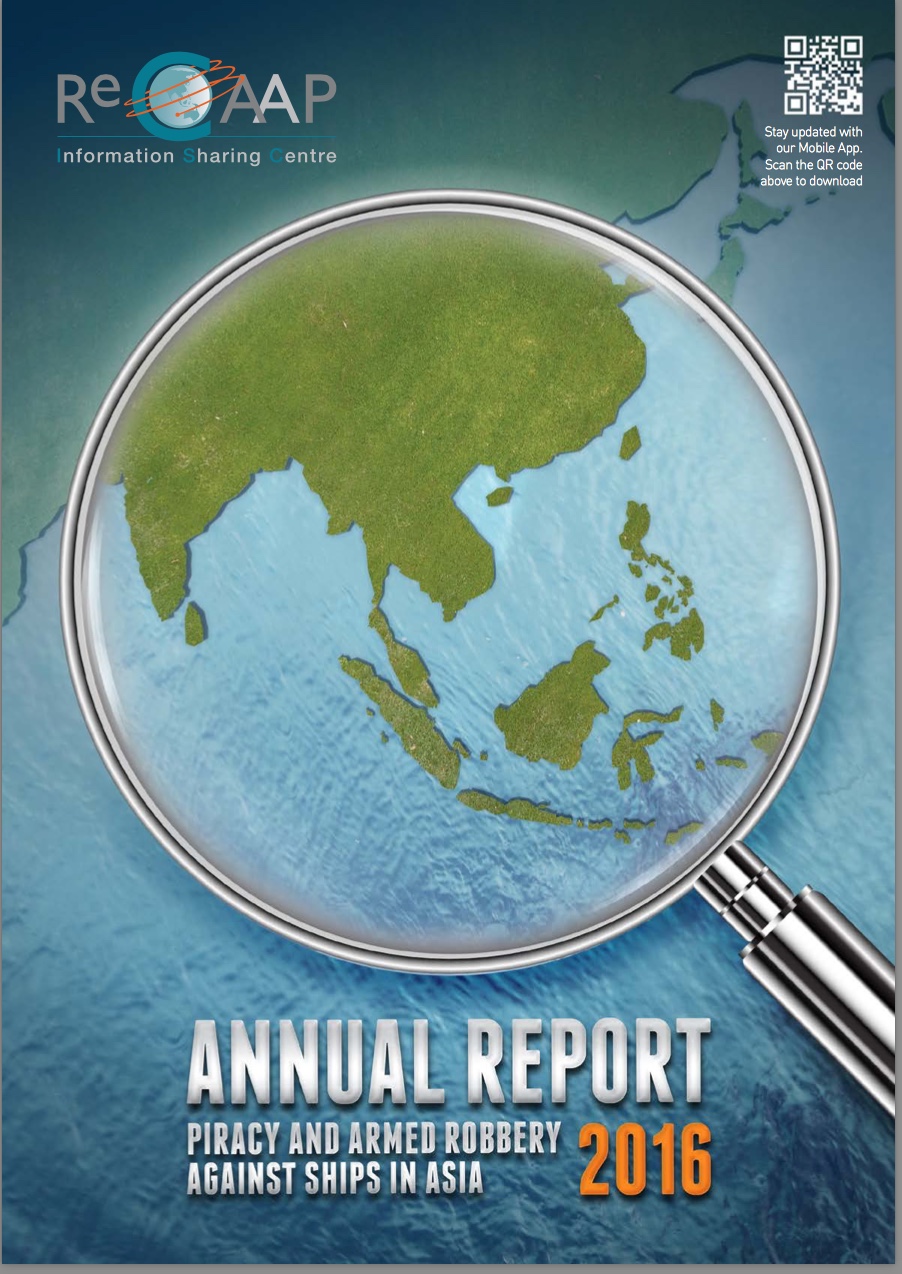 Annual Report 2016 Cover - ReCAAP ISC