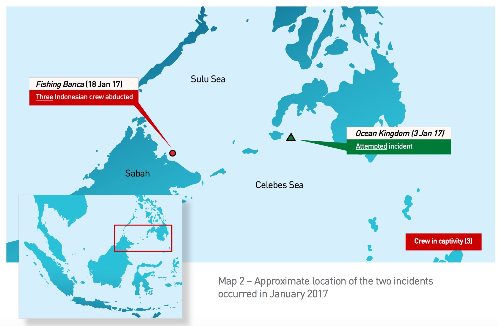 Situation of Abductions. Courtesy of ReCAAP ISC Situation of Abductions. Courtesy of ReCAAP ISC