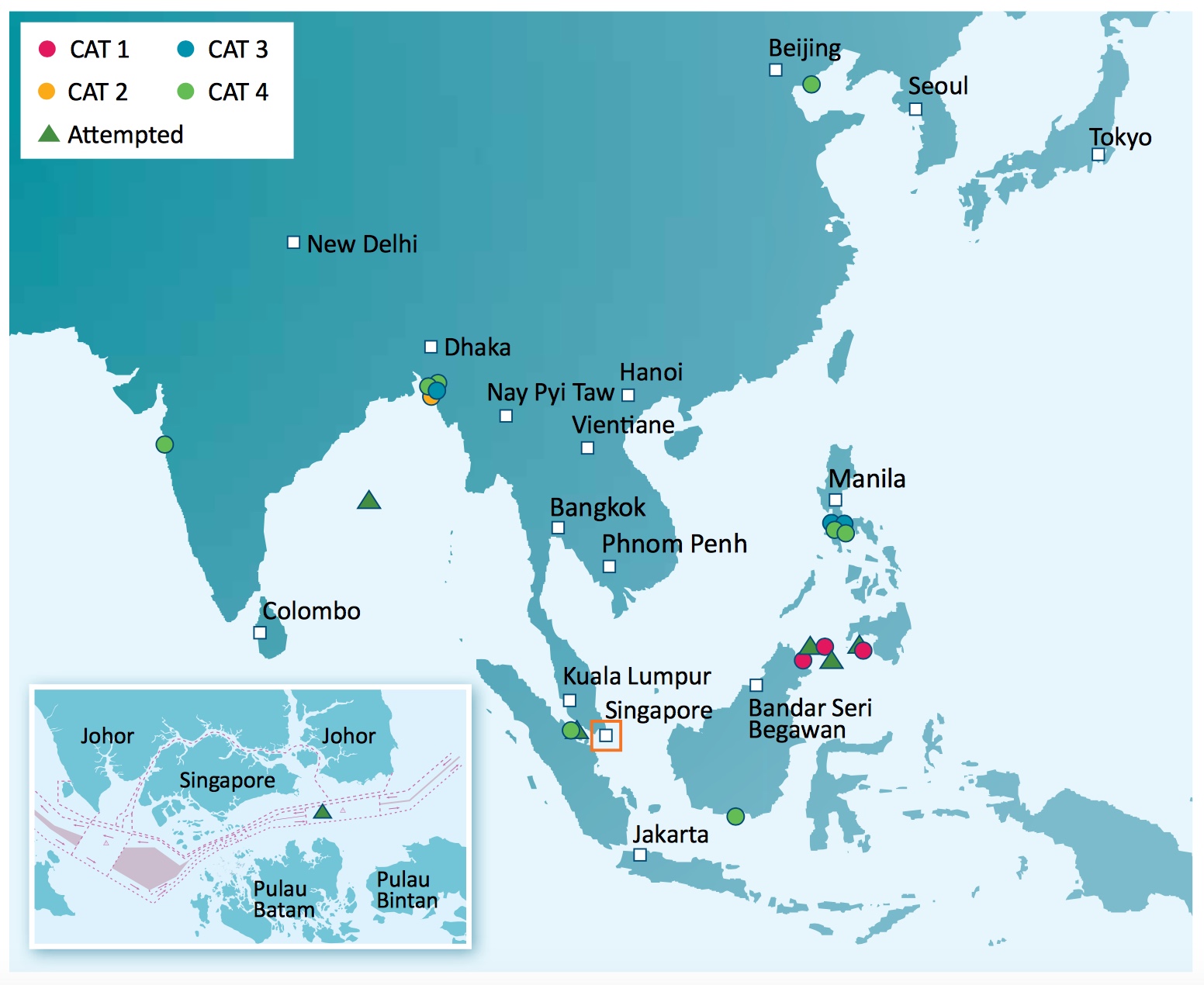 Status_Location of Ships - ReCAAP ISC Status_Location of Ships - ReCAAP ISC