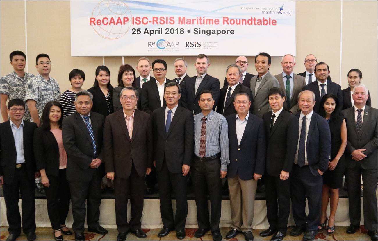 ReCAAP ISC & RSIS Maritime Roundtable. Image - ReCAAP ISC