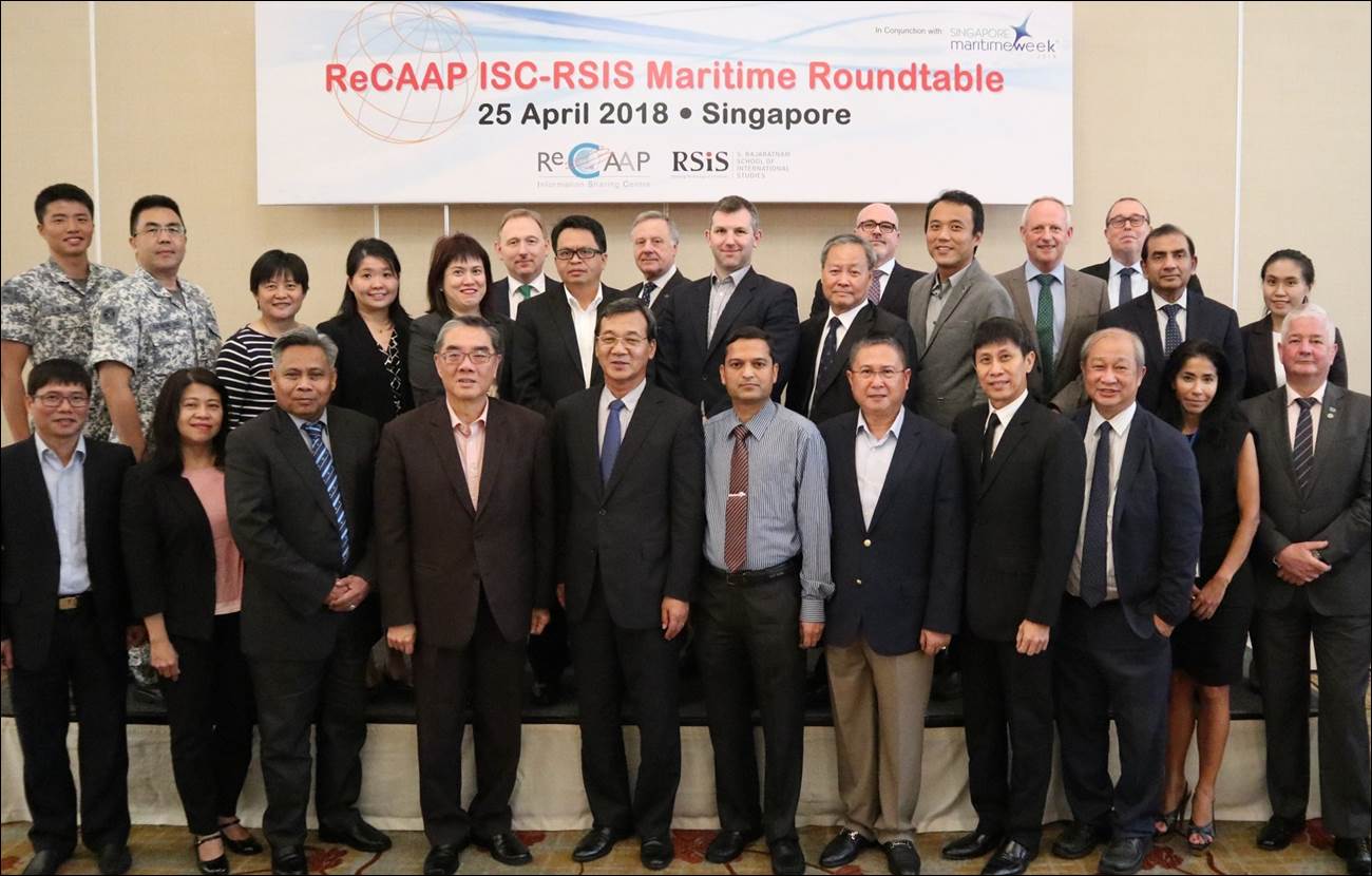 ReCAAP ISC & RSIS Maritime Roundtable. Image - ReCAAP ISC ReCAAP ISC & RSIS Maritime Roundtable. Image - ReCAAP ISC