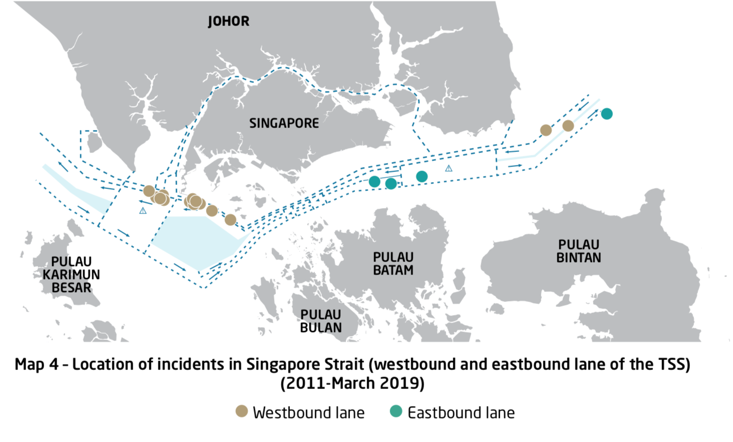 ReCAAP ISC Map4 Location of Incidents in Singapore Strait ReCAAP ISC Map4 Location of Incidents in Singapore Strait