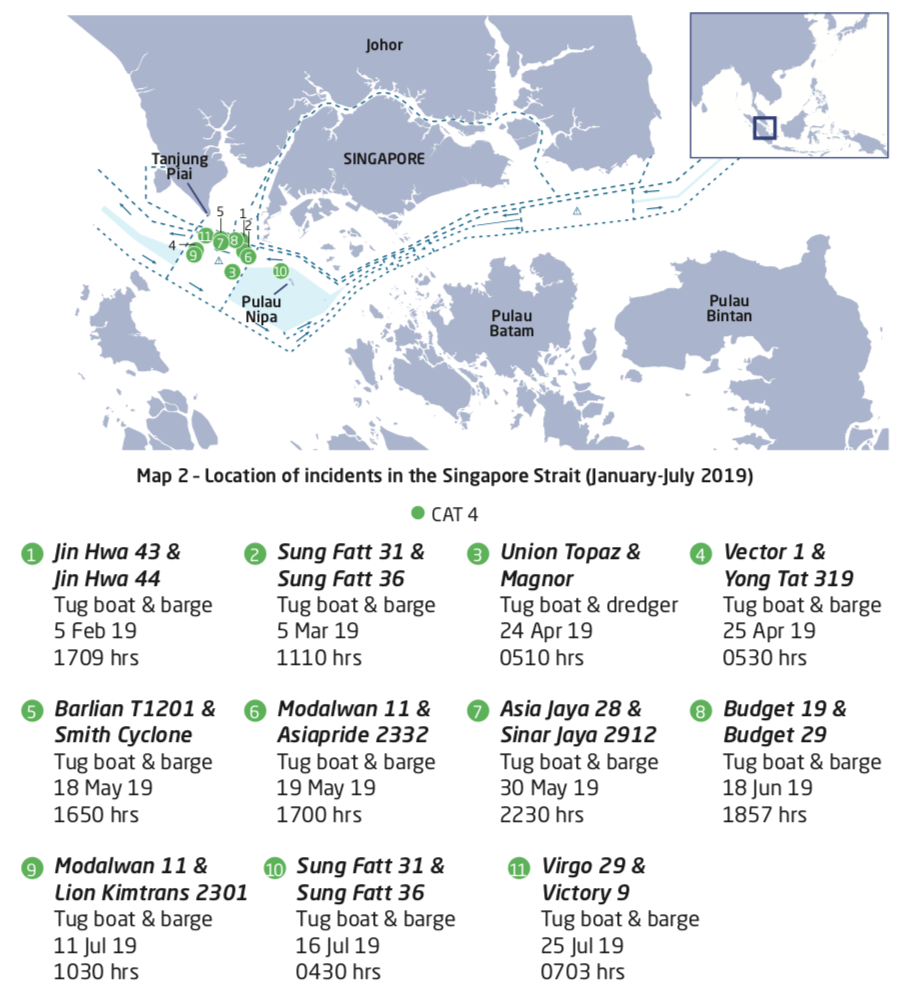 Location of Incidents in Singapore Strait - ReCAAP ISC Location of Incidents in Singapore Strait - ReCAAP ISC