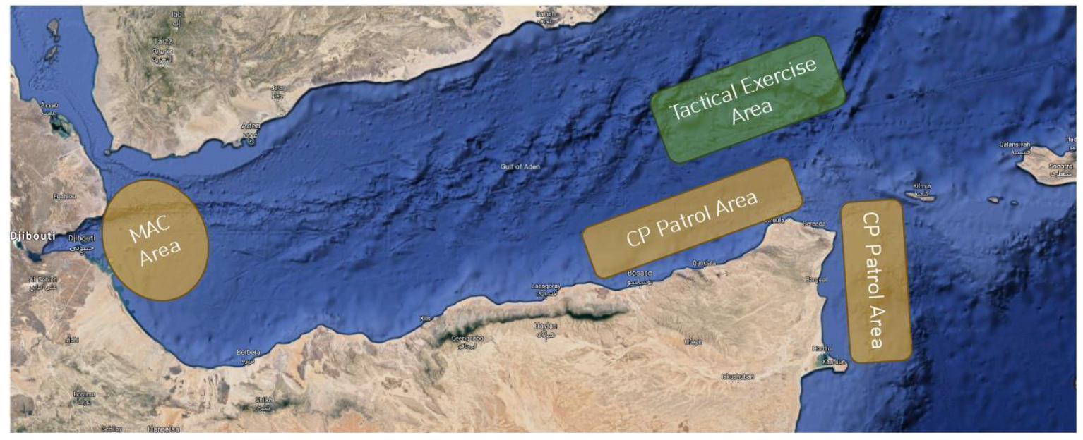 CTF 151 FO 'King Crab' Area CTF 151 FO 'King Crab' Area - Courtesy of UKMTO