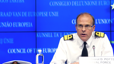 EU Operation Commander, Rear Admiral Duncan Potts RN - EUNAVFOR
