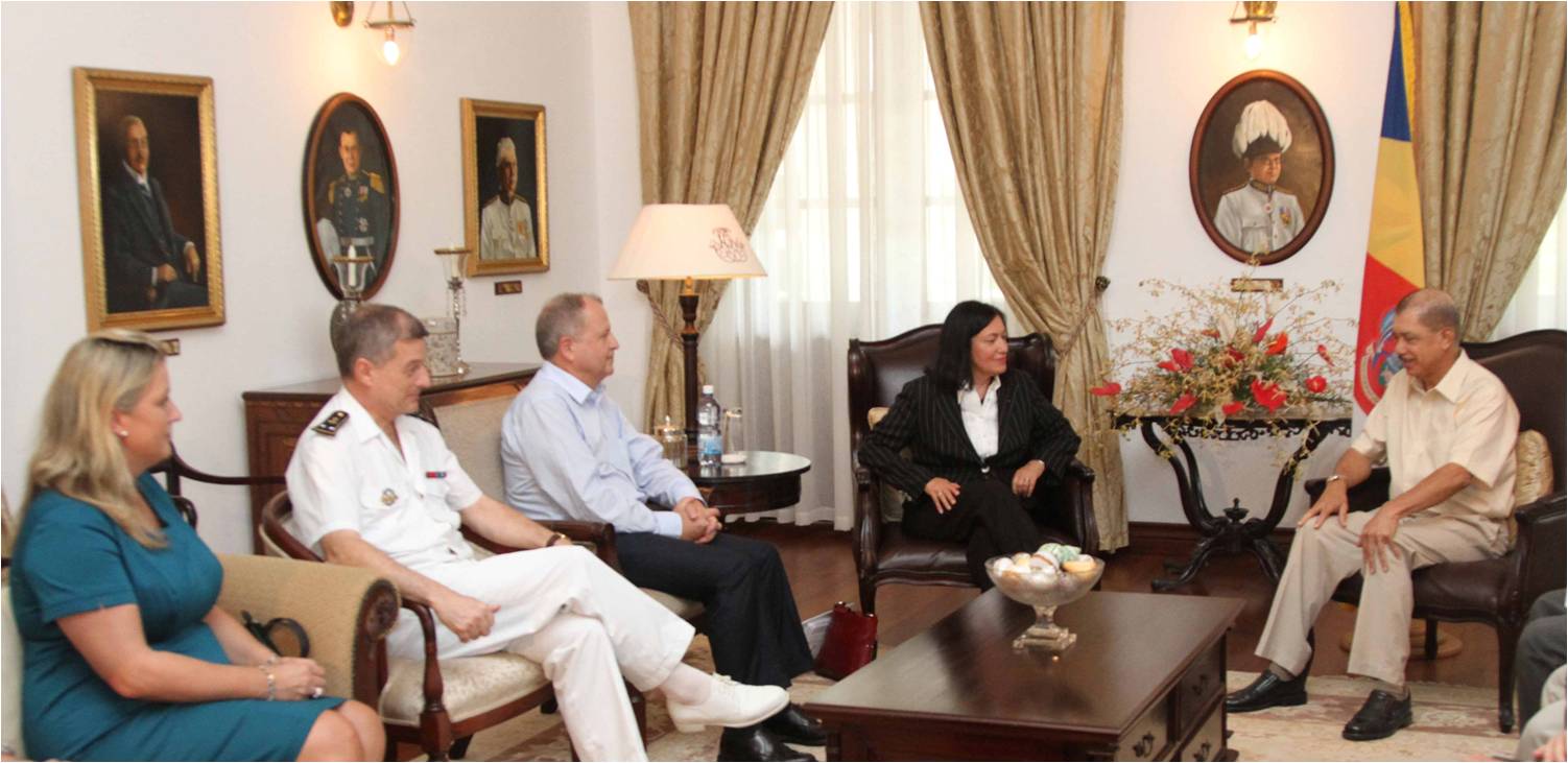 Seychelles Pres Meets EU Representatives Seychelles Pres Meets EU Representatives