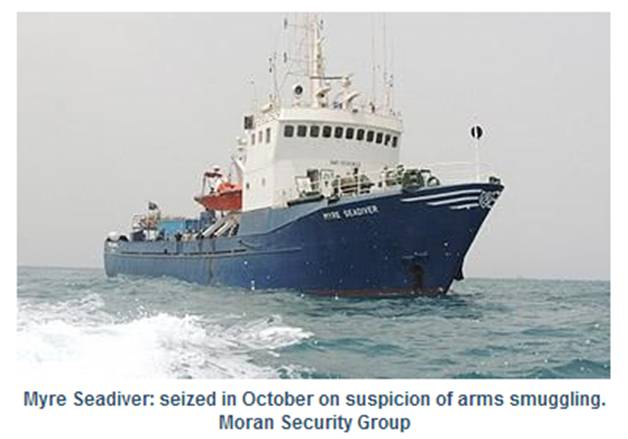 Myre Seadiver - Russian Crew Held Myre Seadiver - Russian Crew Held