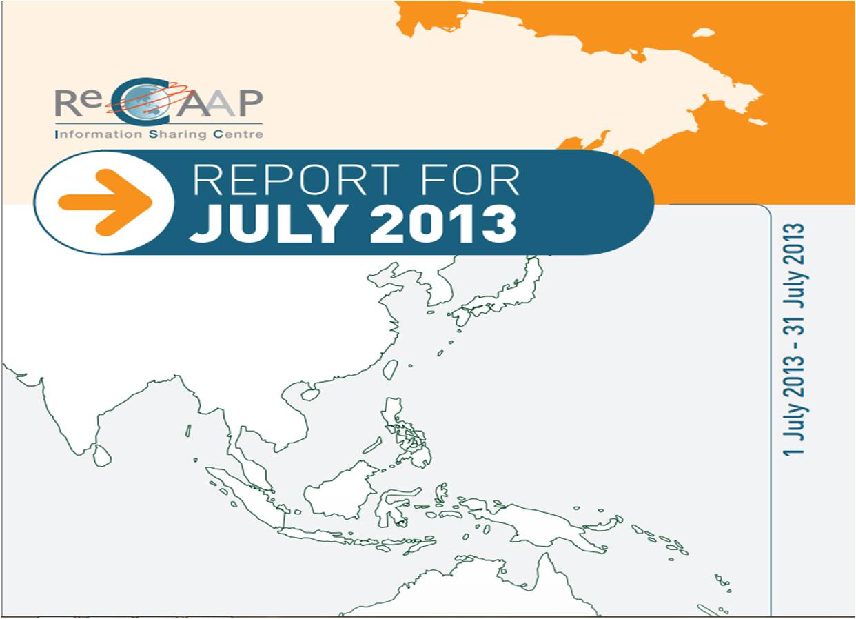 ReCAAP July 2013 Report