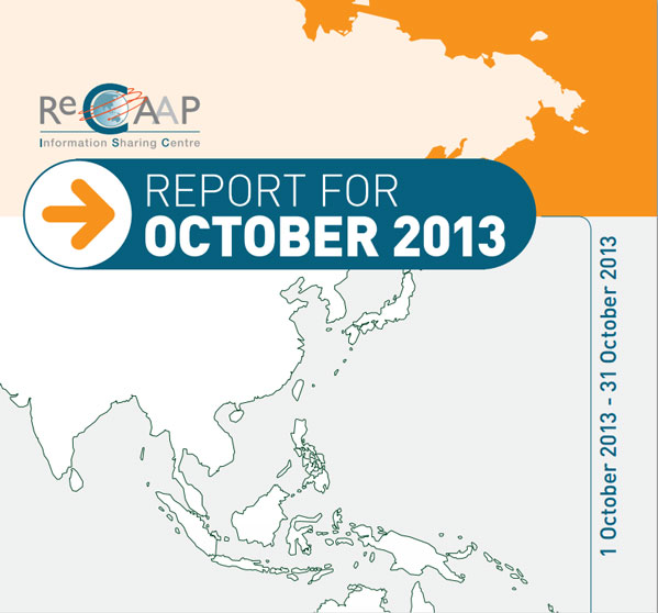 ReCAAP ISC October Report Cover