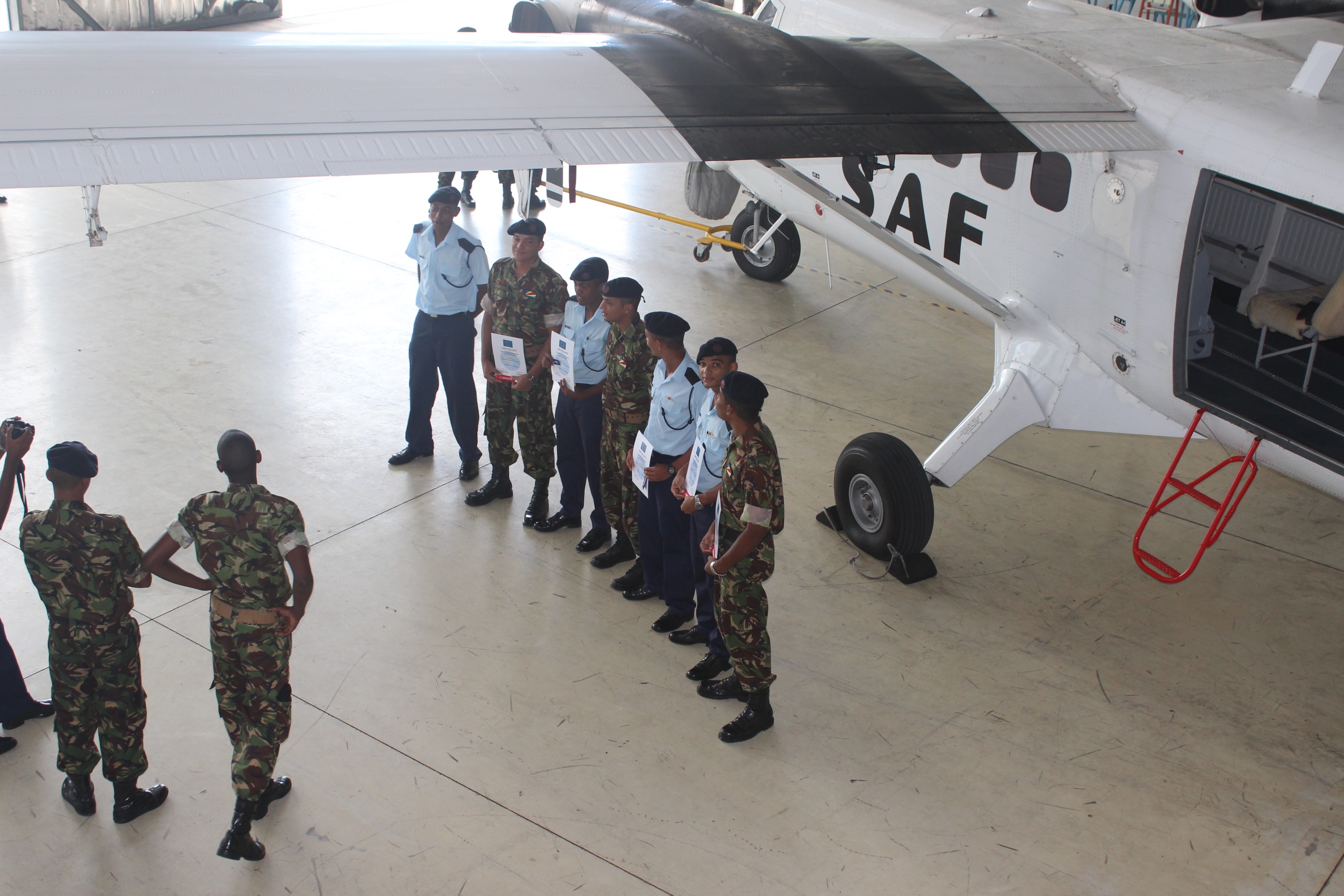 Seychelles Air Force Trainees Seychelles Air Force Trainees