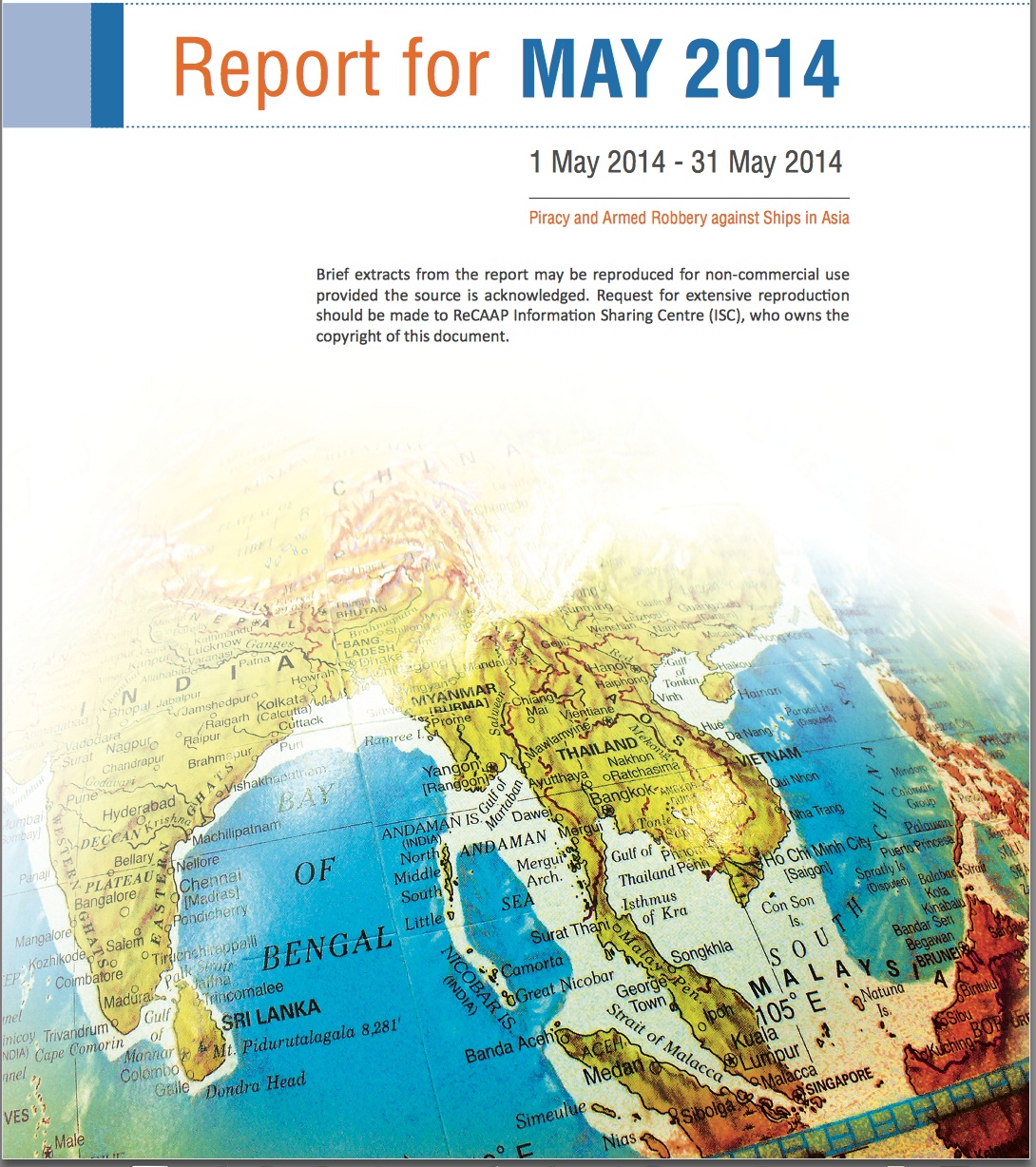 ReCAAP May 2014 Report