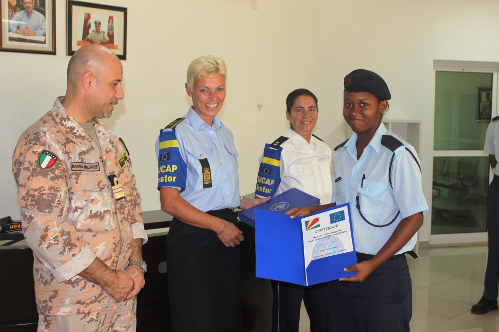 Closing ceremony & Certificate Handover Photo: EUCAP Nestor Closing ceremony & Certificate Handover Photo: EUCAP Nestor