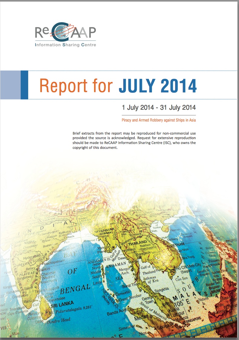 ReCAAP July 2014 Report ReCAAP July 2014 Report