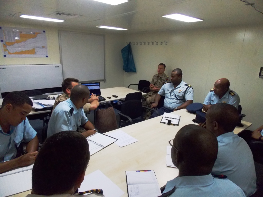 SAF Receive MERCURY Training from FGS Berlin Staff Photo: EUCAP NESTOR SAF Receive MERCURY Training from FGS Berlin Staff Photo: EUCAP NESTOR