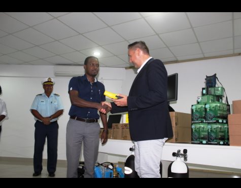 EUCAP Hands over equipment to Seychelles Photo: EUCAP
