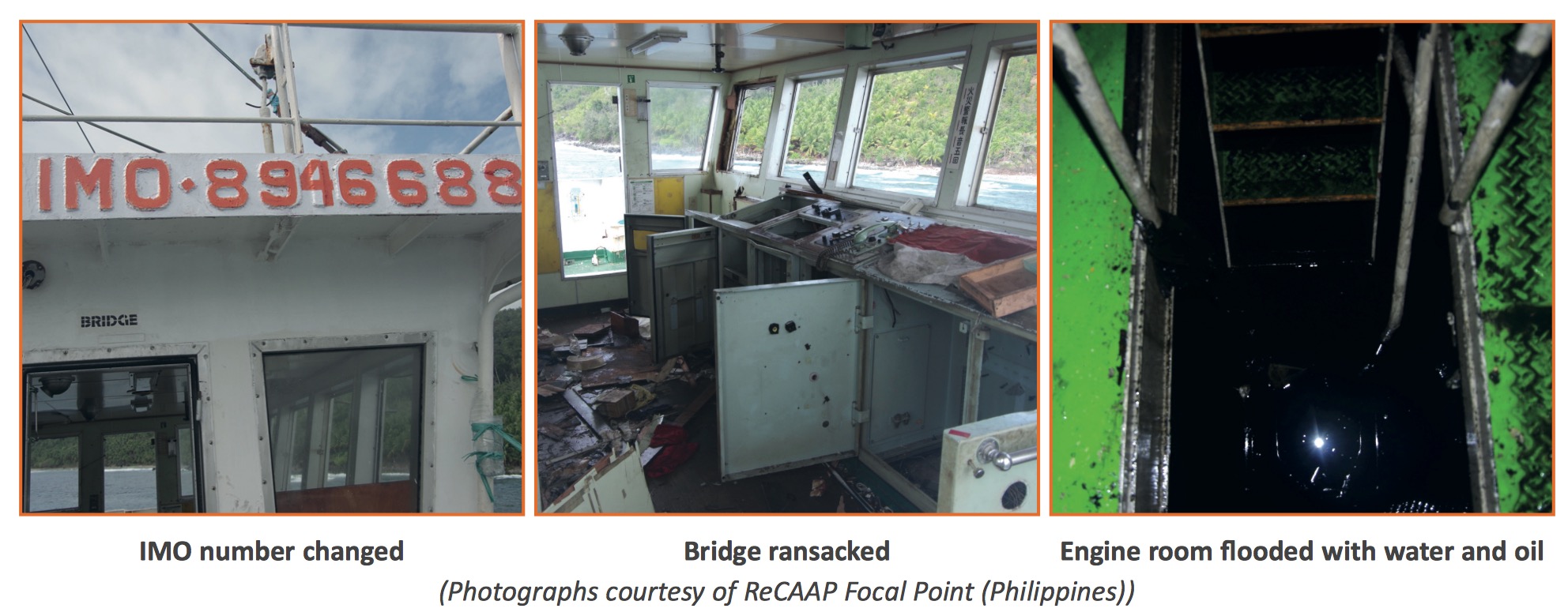 MT Rehobot Run Aground, Looted Photo: ReCAAP ISC MT Rehobot Run Aground, Looted Photo: ReCAAP ISC