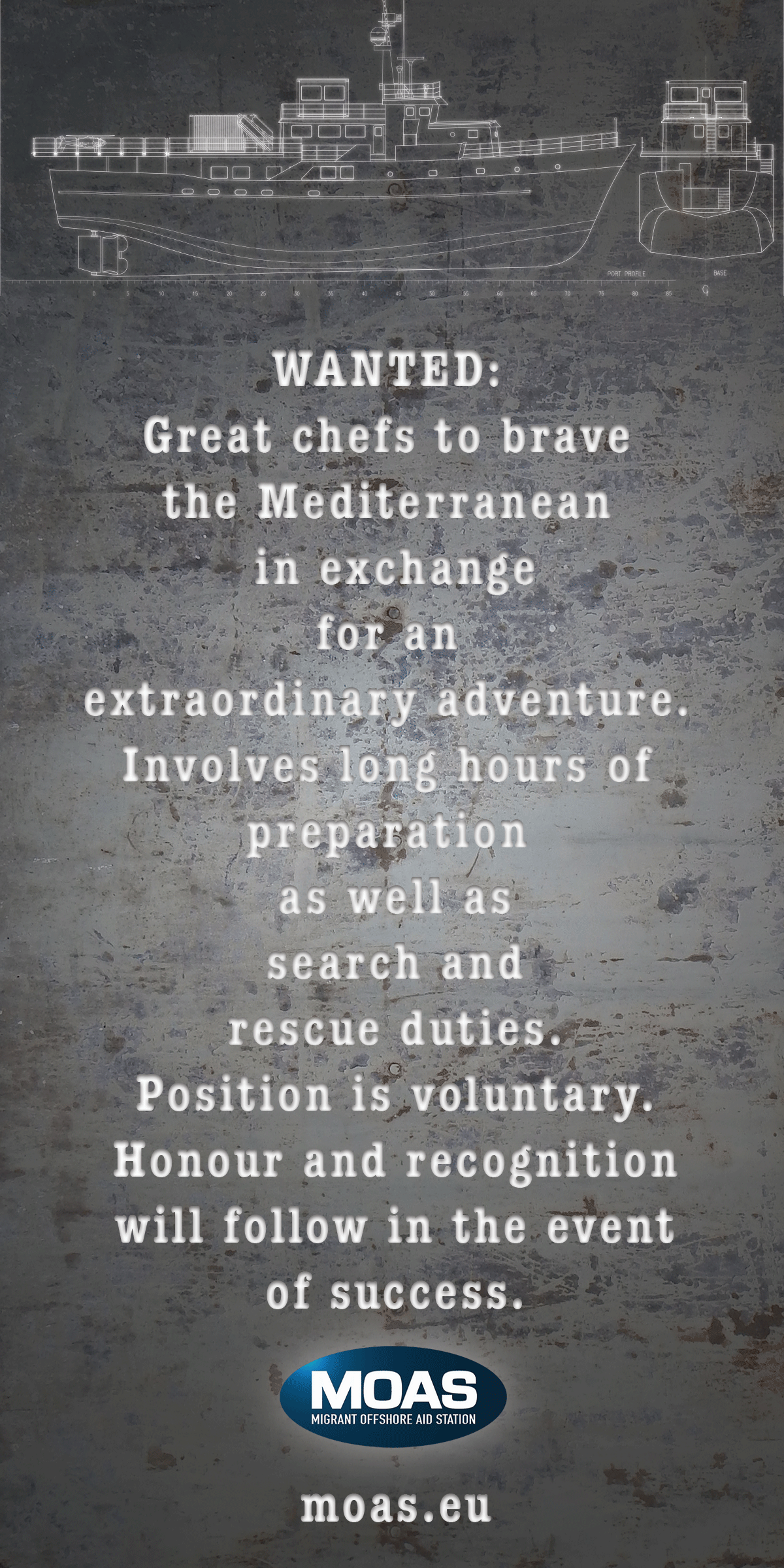 WANTED: Brave Chefs WANTED: Brave Chefs