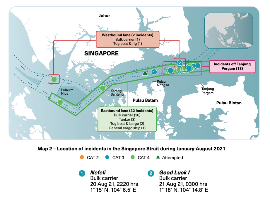 Incidents in Singapore Strait